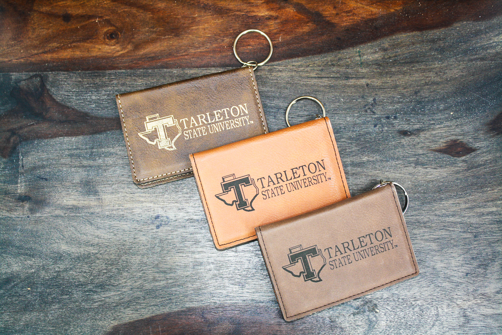 Tarleton State University Lanyard TSU Texans Bleed - Llavero de  identificación para llaves de coche púrpura (morado)